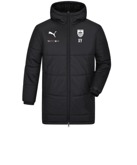 PUMA Bench Jacke Schwarz Weiss F03