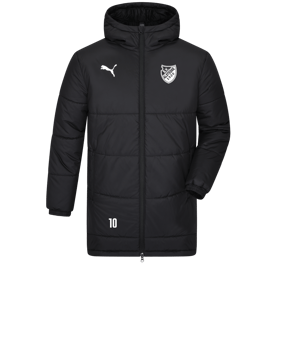 PUMA Bench Jacke Schwarz Weiss F03