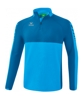 Erima Six Wings Trainingstop Hellblau Türkis - blau