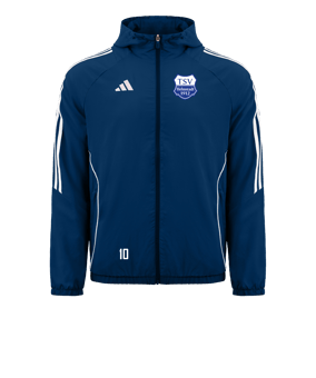 adidas Tiro 24 Windbreaker Blau Weiss