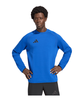 adidas Tiro Travel Sweatshirt Blau - blau