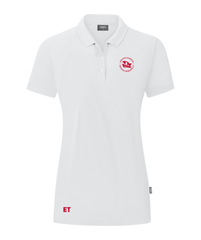 JAKO Organic Poloshirt Damen Weiss F000