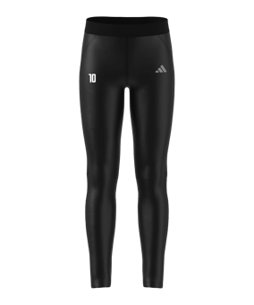 adidas TF Long Tight Kids Schwarz