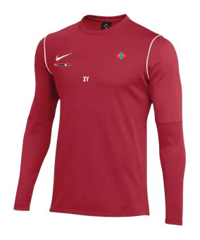 Nike Park 20 Sweatshirt Rot Weiss F657