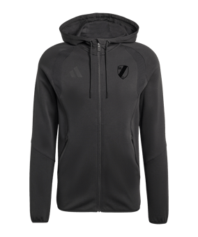 adidas Tiro Travel Hoody Schwarz