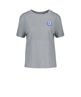 Merch Muser T-Shirt Women Heather Grey | #logo4c