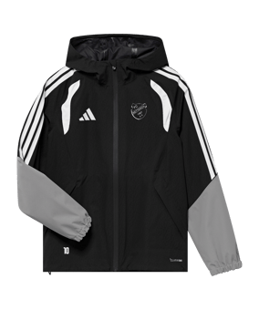 adidas Tiro 26 Regenjacke Kids Schwarz