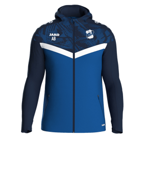 JAKO Iconic Kapuzenjacke Blau F403