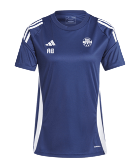 adidas Tiro 24 Trikot Damen Blau Weiss