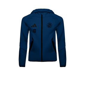 adidas Tiro Travel Jacke Kids Dunkelblau