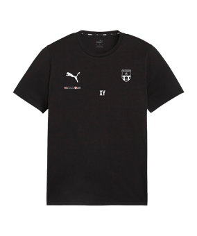 PUMA teamGOAL Casuals T-Shirt Schwarz F03
