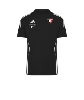 adidas Tiro 24 T-Shirt Schwarz Weiss