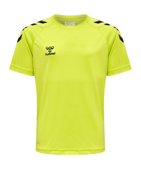 Hummel hmlCORE XK Poly T-Shirt Kids Grün F5045 - gruen