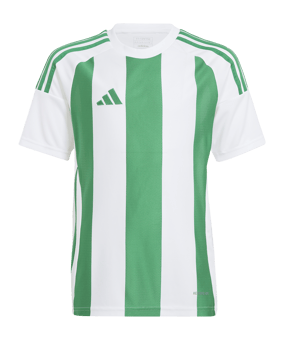 adidas Striped 24 Trikot Kids Weiss Grün - weiss