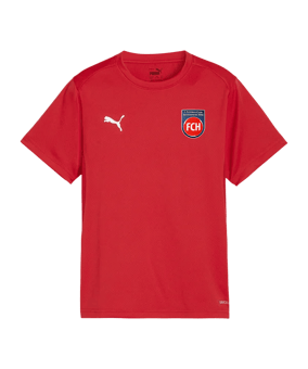 PUMA 1.FC Heidenheim Trainingshirt Kids Rot F01 - rot