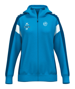 Erima Celebrate 125 Kapuzenjacke Damen Blau