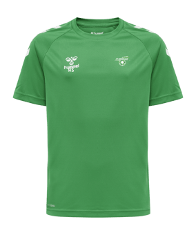 T-shirt enfant Hummel hmlCORE XK Poly vert - F6235 