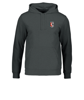 Merch Drummer 2.0 Hoody Dark Heather Grey | #logo + Rückendruck