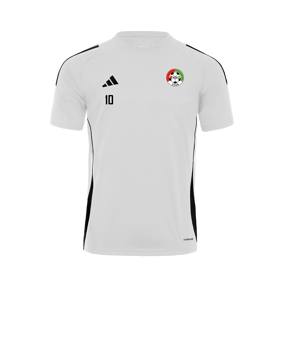 adidas Tiro 24 Trikot Weiss Schwarz