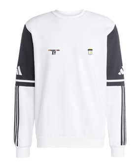 adidas Squadra 25 Sweatshirt Weiss