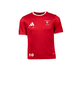 adidas Entrada 26 Trikot Kids Rot