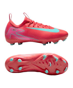 Nike Jr Air Zoom Mercurial Vapor XVI Academy MG Mad Energy Kids Rot F800 - rot