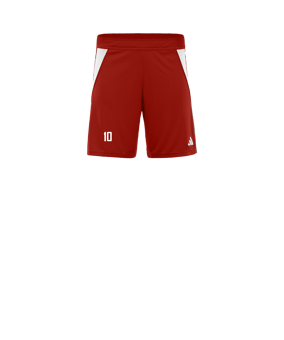 adidas Tiro 24 Short Kids Rot Weiss