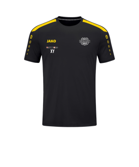 JAKO Power Trikot Schwarz Gelb F803