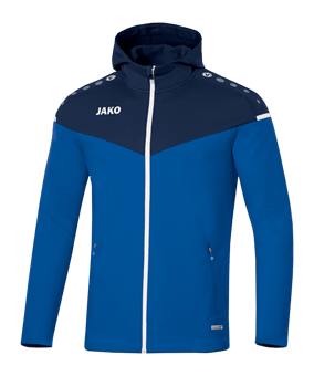 JAKO Veste à capuche Bleu C049 - bleu