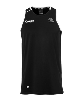 Kempa Player Tank Top Schwarz Weiss F01 