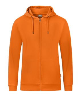 JAKO Organic Kapuzenjacke Orange F360 - orange
