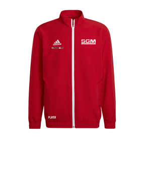 adidas Entrada 22 Präsentationsjacke Rot