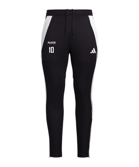 adidas Tiro 24 Trainingshose Schwarz Weiss