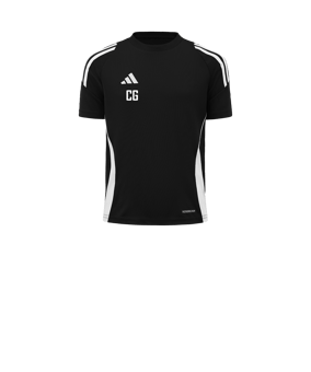 adidas Tiro 24 Trikot Kids Schwarz Weiss