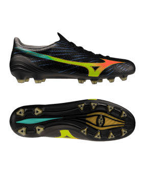 Mizuno Alpha III Elite FG Bright Black Nero C00 - nero