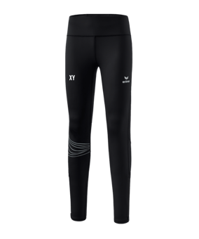 Erima Racing Leggings Damen Schwarz