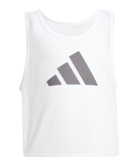 adidas Mini BIB Kids Weiss - weiss