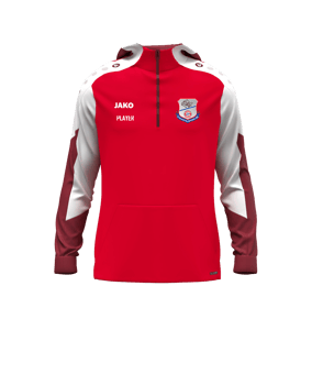 JAKO Dynamic Zip Kapuzenjacke Rot F114