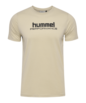 hummel Pulse Graphic T-Shirt Marron C2718 - brun