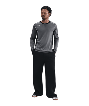 Nike Dri-Fit T90 Longsleeve Sweatshirt Grau F064 - grau