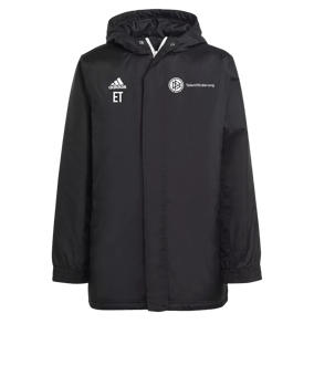 adidas Entrada 22 Stadium Jacke Schwarz