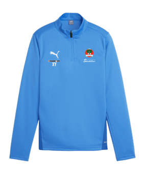PUMA teamGOAL Training 1/4 Zip Sweatshirt Kids F02