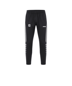 JAKO Power Polyesterhose Schwarz Weiss F802