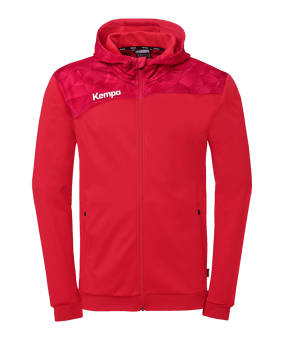 Kempa Athletics 29 Giacca con cappuccio Rosso C60 - rosso