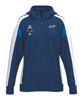 Erima Celebrate 125 Kapuzenjacke Damen Blau