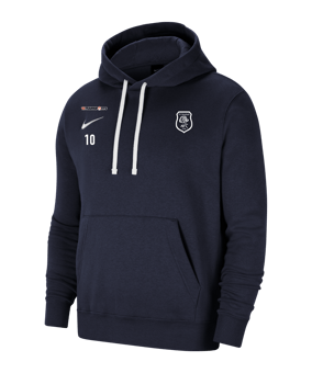 Nike Park 20 Fleece Hoody Blau Weiss F451