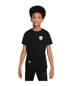 Nike Park 20 T-Shirt Kids Schwarz Weiss F010