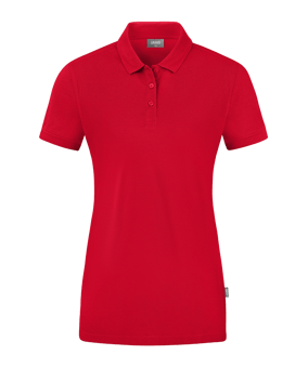 JAKO Doubletex Polo Shirt Damen Rot F100 - rot