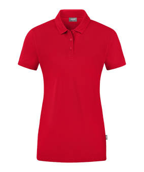 JAKO Doubletex Polo Shirt Damen Rot F100 - rot