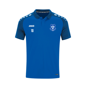 JAKO Performance Polo Blau Blau F403